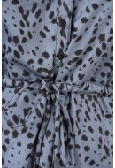 Women Tunic Only Onlcory V-Neck Iron Gate/Black Dot